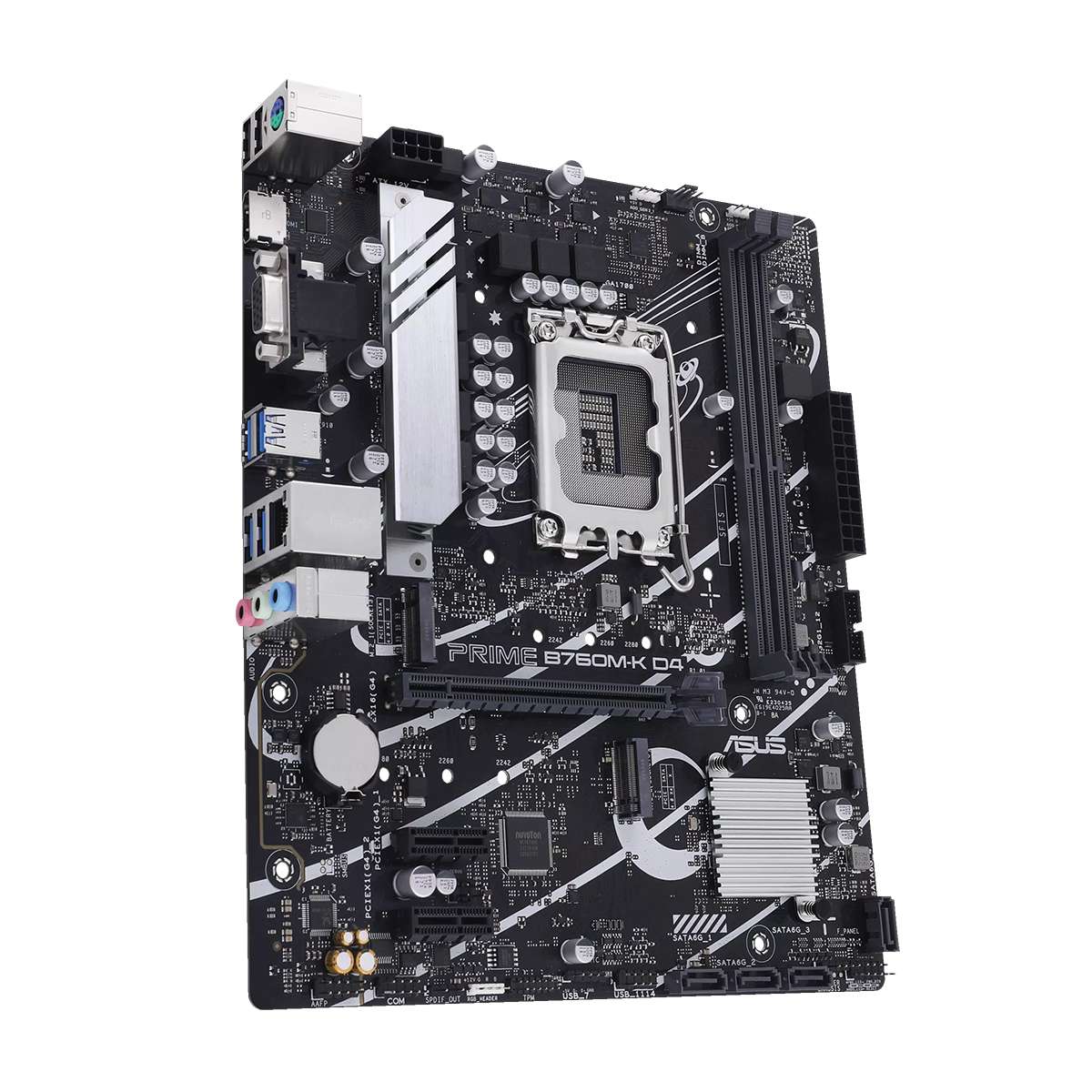 Motherboard Asus PRIME B760M-K D4 LGA1700 DDR4 PCIe 4.0 Aura Sync RGB